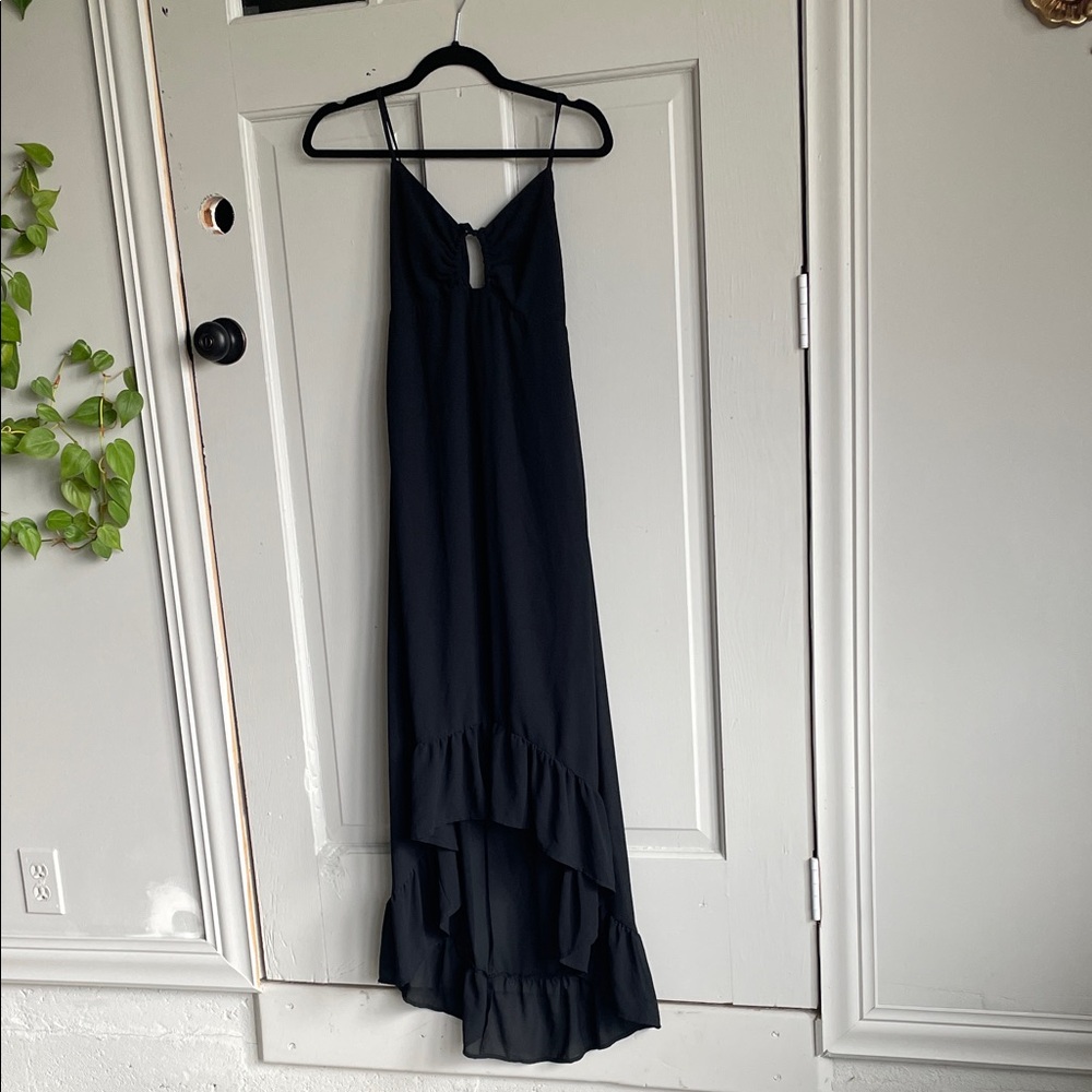 Wild Fable Black High Low Dress